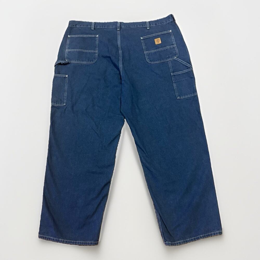 Carhartt B13 DST Mens Big Tall Loose Fit Carpenter Je… - Gem